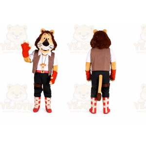 Lion Mascot Costume for Adults Custom Logo Party Character Suit