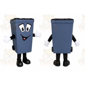 Trash Can Mascot Costume for Adults Custom Logo Party Character Suit