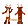 Reindeer Mascot Costume for Adults Custom Logo Party Character Suit
