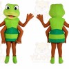 Frog Mascot Costume for Adults Custom Logo Party Character Suit