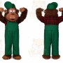Monkey Mascot Costume for Adults Custom Logo Party Character Suit