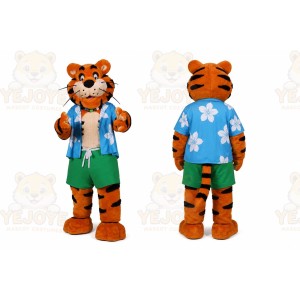 Tiger Mascot Costume for Adults Custom Logo Party Character Suit