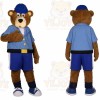 Bear Mascot Costume for Adults Custom Logo Party Character Suit