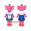 Elephant Mascot Costume for Adults Custom Logo Party Character Suit