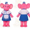 Elephant Mascot Costume for Adults Custom Logo Party Character Suit