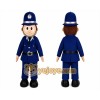 Police Officer Mascot Costume for Adults Custom Logo Party Character Suit Police Officer Mascot Costume for Adults Custom Logo Party Character Suit