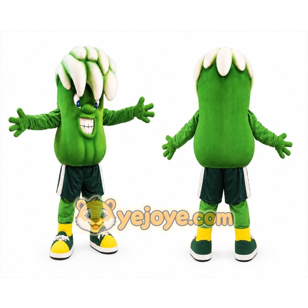 Pickle Mascot Costume for Adults Custom Logo Party Character Suit Pickle Mascot Costume for Adults Custom Logo Party Character Suit
