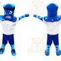 Octopus Mascot Costume for Adults Custom Logo Party Character Suit
