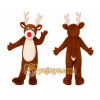 Reindeer Mascot Costume for Adults Custom Logo Party Character Suit