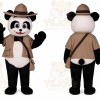 Panda Mascot Costume for Adults Custom Logo Party Character Suit