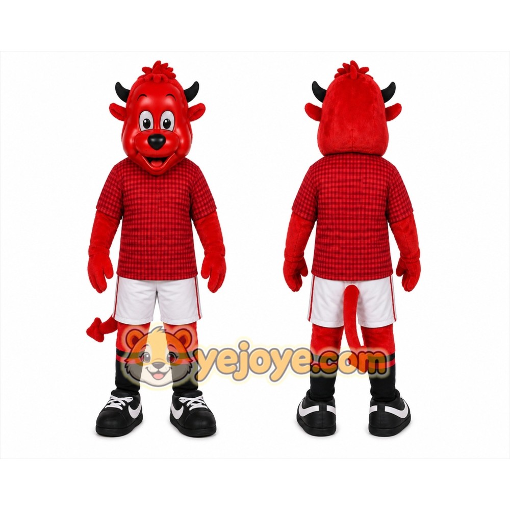 Bull Mascot Costume for Adults Custom Logo Party Character Suit Bull Mascot Costume for Adults Custom Logo Party Character Suit