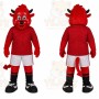 Bull Mascot Costume for Adults Custom Logo Party Character Suit