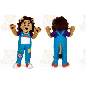 Lion Mascot Costume for Adults Custom Logo Party Character Suit