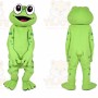 Frog Mascot Costume for Adults Custom Logo Party Character Suit