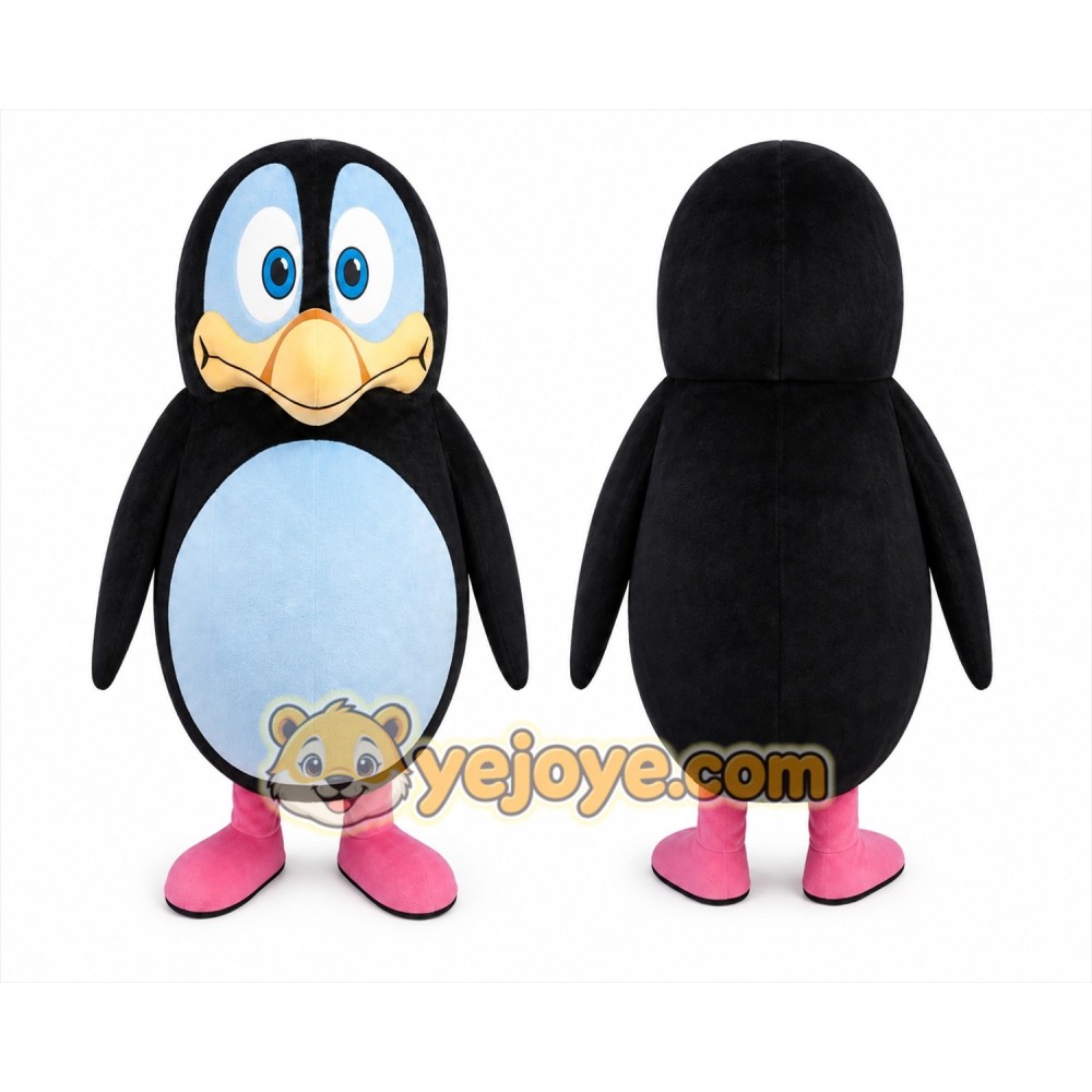 Penguin Mascot Costume for Adults Custom Logo Party Character Suit Penguin Mascot Costume for Adults Custom Logo Party Character Suit