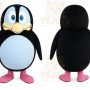 Penguin Mascot Costume for Adults Custom Logo Party Character Suit