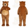 Bear Mascot Costume for Adults Custom Logo Party Character Suit