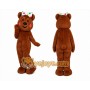Bear Mascot Costume for Adults Custom Logo Party Character Suit