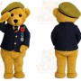 Bear Mascot Costume for Adults Custom Logo Party Character Suit
