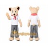Bear Mascot Costume for Adults Custom Logo Party Character Suit