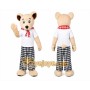 Bear Mascot Costume for Adults Custom Logo Party Character Suit
