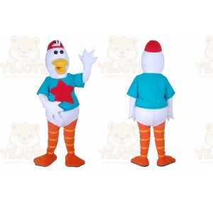 Duck Mascot Costume for Adults Custom Logo Party Character Suit