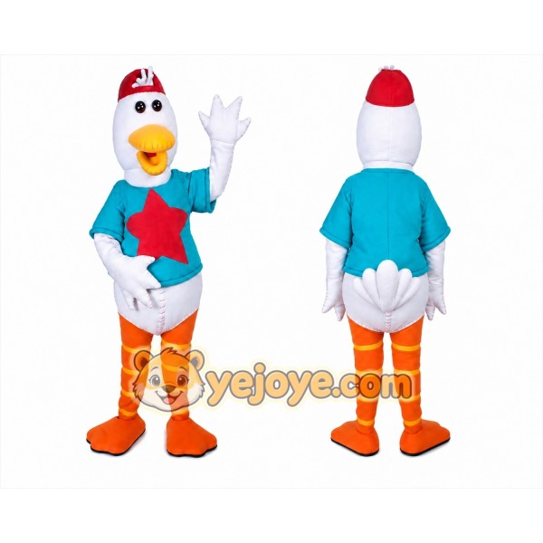 Duck Mascot Costume for Adults Custom Logo Party Character Suit