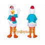 Duck Mascot Costume for Adults Custom Logo Party Character Suit