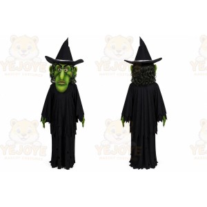 Witch Mascot Costume for Adults Custom Logo Party Character Suit