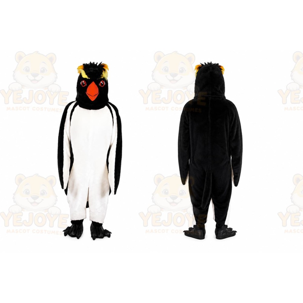 Penguin Mascot Costume for Adults Custom Logo Party Character Suit