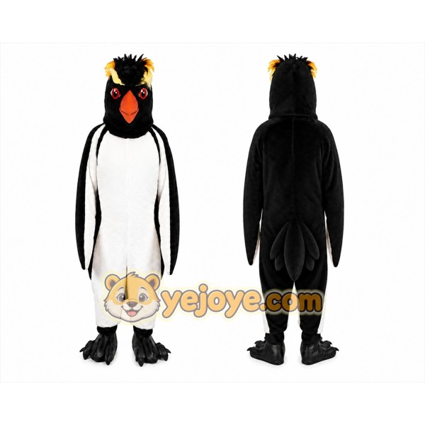 Penguin Mascot Costume for Adults Custom Logo Party Character Suit