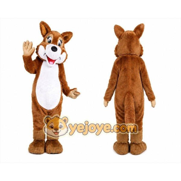 Dog Mascot Costume for Adults Custom Logo Party Character Suit
