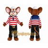 Mouse Mascot Costume for Adults Custom Logo Party Character Suit