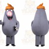 Monster Mascot Costume for Adults Custom Logo Party Character Suit