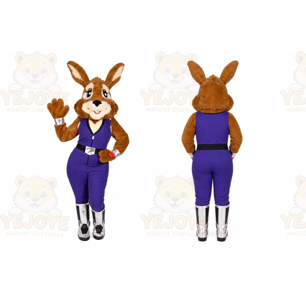 Rabbit Mascot Costume for Adults Custom Logo Party Character Suit