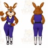 Rabbit Mascot Costume for Adults Custom Logo Party Character Suit