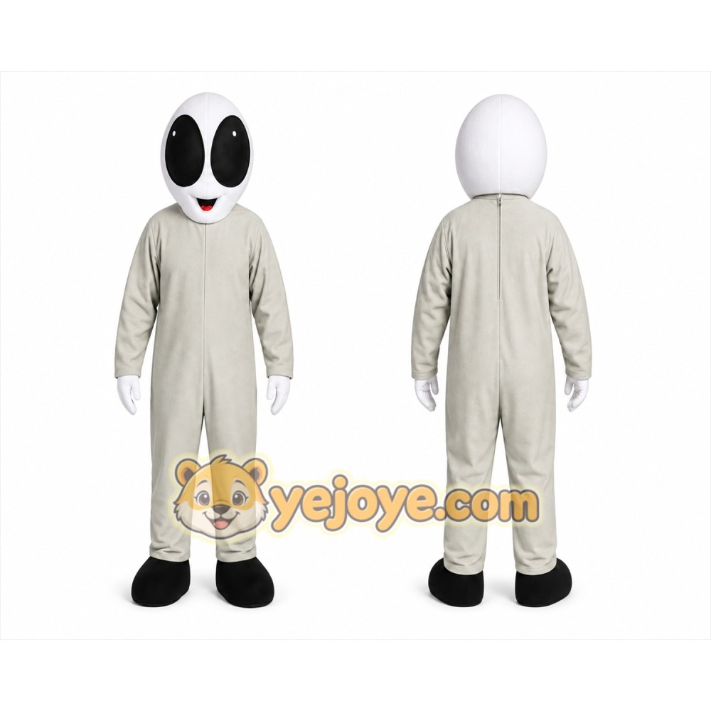 Alien Mascot Costume for Adults Custom Logo Party Character Suit