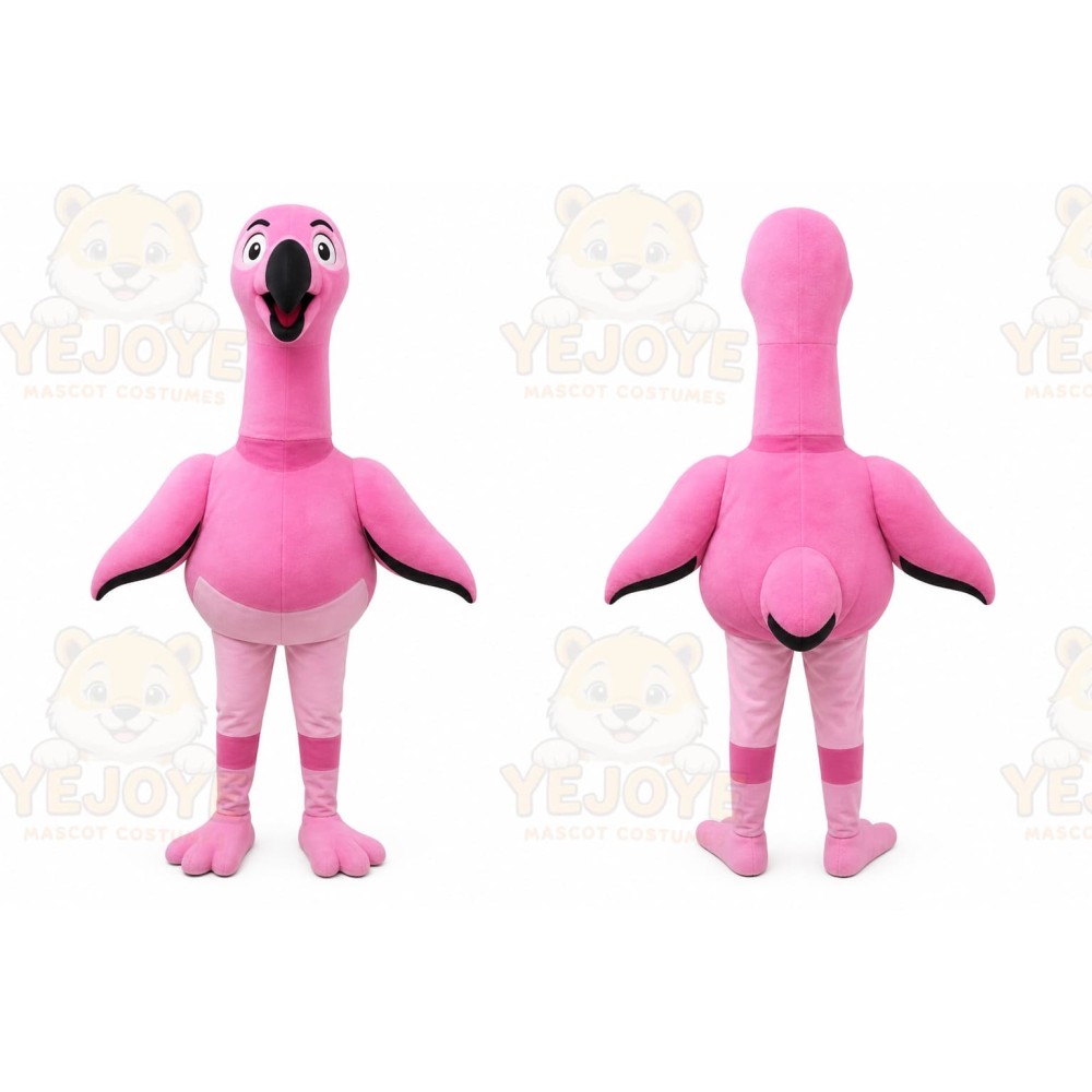 Flamingo Mascot Costume for Adults Custom Logo Party Character Suit