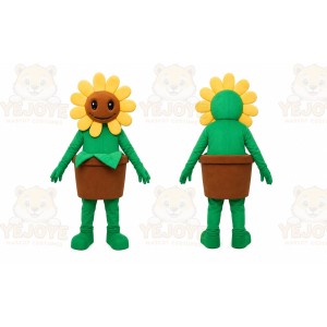Flower Mascot Costume for Adults Custom Logo Party Character Suit