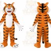Tiger Mascot Costume for Adults Custom Logo Party Character Suit