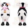 Cow Mascot Costume for Adults Custom Logo Party Character Suit