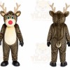 Reindeer Mascot Costume for Adults Custom Logo Party Character Suit