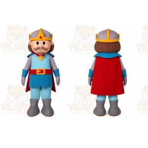 King Mascot Costume for Adults Custom Logo Party Character Suit