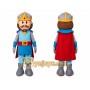 King Mascot Costume for Adults Custom Logo Party Character Suit