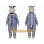 Hippo Mascot Costume for Adults Custom Logo Party Character Suit