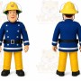 Firefighter Mascot Costume for Adults Custom Logo Party Character Suit