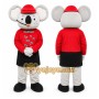 Koala Mascot Costume for Adults Custom Logo Party Character Suit