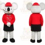 Koala Mascot Costume for Adults Custom Logo Party Character Suit