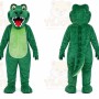 Crocodile Mascot Costume for Adults Custom Logo Party Character Suit