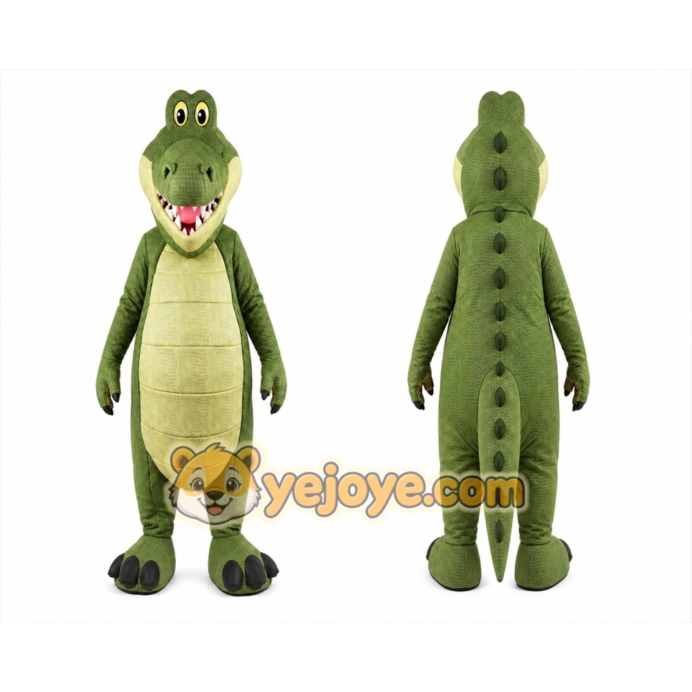 Crocodile Mascot Costume for Adults Custom Logo Party Character Suit Crocodile Mascot Costume for Adults Custom Logo Party Character Suit